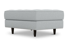 Monroe Ottoman :: Leg Finish: Espresso / Size: 25x35