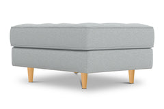 Monroe Ottoman :: Leg Finish: Natural / Size: 25x35