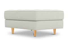 Monroe Ottoman :: Leg Finish: Natural / Size: 25x35