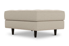 Monroe Ottoman :: Leg Finish: Espresso / Size: 25x35