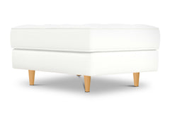 Monroe Ottoman :: Leg Finish: Natural / Size: 25x35
