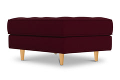 Monroe Ottoman :: Leg Finish: Natural / Size: 25x35