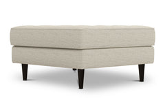 Monroe Ottoman :: Leg Finish: Espresso / Size: 35x35