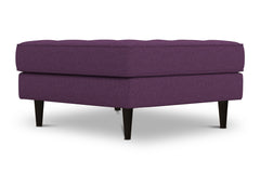 Monroe Ottoman :: Leg Finish: Espresso / Size: 35x35