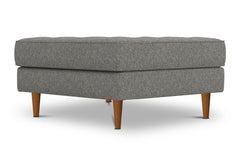 Monroe Ottoman :: Leg Finish: Pecan / Size: 35x35