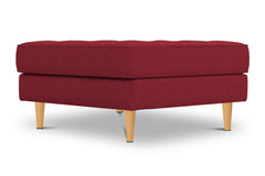 Monroe Ottoman :: Leg Finish: Natural / Size: 35x35