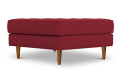 Monroe Ottoman :: Leg Finish: Pecan / Size: 35x35