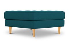 Monroe Ottoman :: Leg Finish: Natural / Size: 35x35