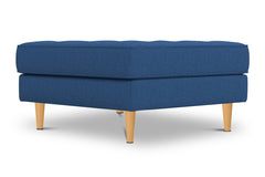 Monroe Ottoman :: Leg Finish: Natural / Size: 35x35