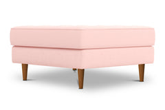 Monroe Ottoman :: Leg Finish: Pecan / Size: 35x35