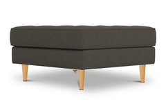 Monroe Ottoman :: Leg Finish: Natural / Size: 35x35