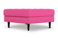 Monroe Ottoman :: Leg Finish: Espresso / Size: 35x35
