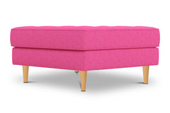 Monroe Ottoman :: Leg Finish: Natural / Size: 35x35