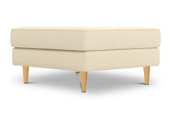 Monroe Ottoman :: Leg Finish: Natural / Size: 35x35
