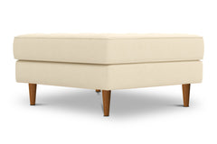 Monroe Ottoman :: Leg Finish: Pecan / Size: 35x35