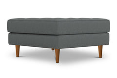 Monroe Ottoman :: Leg Finish: Pecan / Size: 35x35