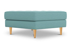 Monroe Ottoman :: Leg Finish: Natural / Size: 35x35