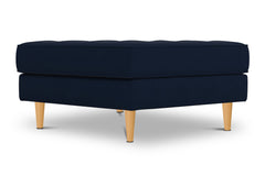 Monroe Ottoman :: Leg Finish: Natural / Size: 35x35