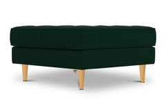 Monroe Ottoman :: Leg Finish: Natural / Size: 35x35