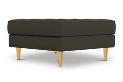Monroe Ottoman :: Leg Finish: Natural / Size: 35x35