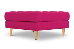 Monroe Ottoman :: Leg Finish: Natural / Size: 35x35