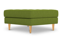 Monroe Ottoman :: Leg Finish: Natural / Size: 35x35