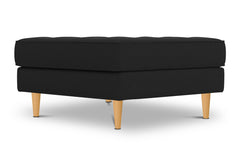 Monroe Ottoman :: Leg Finish: Natural / Size: 35x35