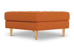 Monroe Ottoman :: Leg Finish: Natural / Size: 35x35