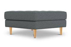 Monroe Ottoman :: Leg Finish: Natural / Size: 35x35