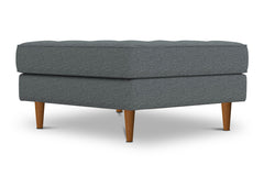 Monroe Ottoman :: Leg Finish: Pecan / Size: 35x35
