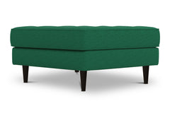 Monroe Ottoman :: Leg Finish: Espresso / Size: 35x35