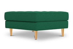 Monroe Ottoman :: Leg Finish: Natural / Size: 35x35