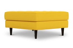Monroe Ottoman :: Leg Finish: Espresso / Size: 35x35