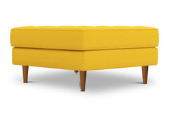 Monroe Ottoman :: Leg Finish: Pecan / Size: 35x35