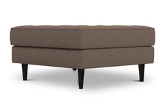 Monroe Ottoman :: Leg Finish: Espresso / Size: 35x35