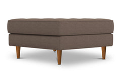 Monroe Ottoman :: Leg Finish: Pecan / Size: 35x35