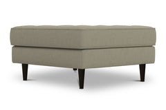 Monroe Ottoman :: Leg Finish: Espresso / Size: 35x35