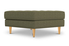 Monroe Ottoman :: Leg Finish: Natural / Size: 35x35