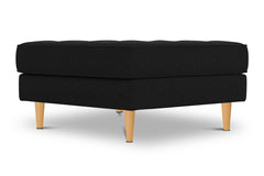 Monroe Ottoman :: Leg Finish: Natural / Size: 35x35