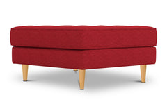 Monroe Ottoman :: Leg Finish: Natural / Size: 35x35