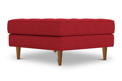 Monroe Ottoman :: Leg Finish: Pecan / Size: 35x35