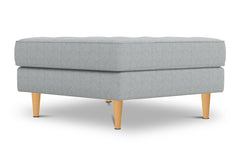 Monroe Ottoman :: Leg Finish: Natural / Size: 35x35