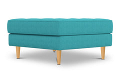 Monroe Ottoman :: Leg Finish: Natural / Size: 35x35
