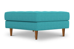 Monroe Ottoman :: Leg Finish: Pecan / Size: 35x35