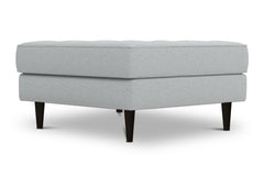 Monroe Ottoman :: Leg Finish: Espresso / Size: 35x35