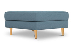 Monroe Ottoman :: Leg Finish: Natural / Size: 35x35