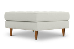Monroe Ottoman :: Leg Finish: Pecan / Size: 35x35