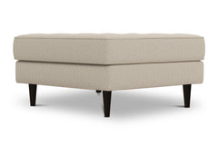 Monroe Ottoman :: Leg Finish: Espresso / Size: 35x35