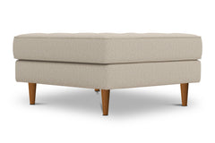Monroe Ottoman :: Leg Finish: Pecan / Size: 35x35