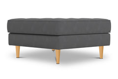 Monroe Ottoman :: Leg Finish: Natural / Size: 35x35